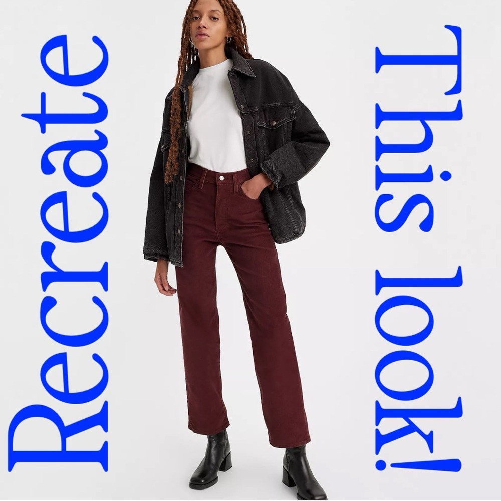 Levi’s Ribcage Ankle Straight Jean